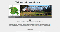 Desktop Screenshot of easthamfarms.com