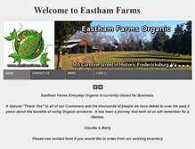 Tablet Screenshot of easthamfarms.com